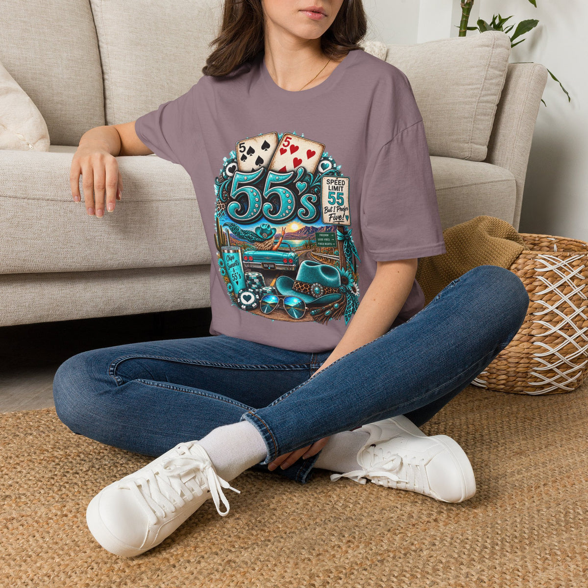 Route 55 Retro Desert Cruise T-Shirt