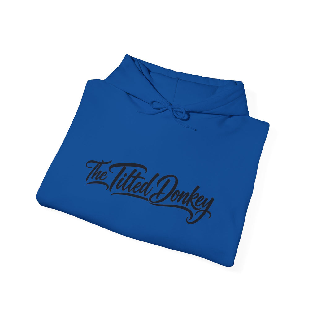 The Tilted Donkey Hoodie – Vintage Poker Donkey Graphic Pullover