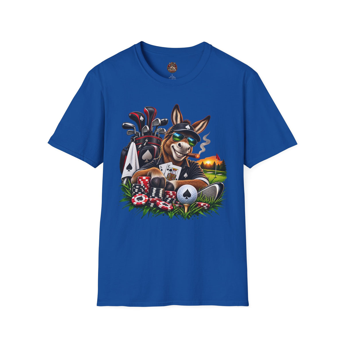 Donkey Poker Night T-Shirt — Funny Poker Tee