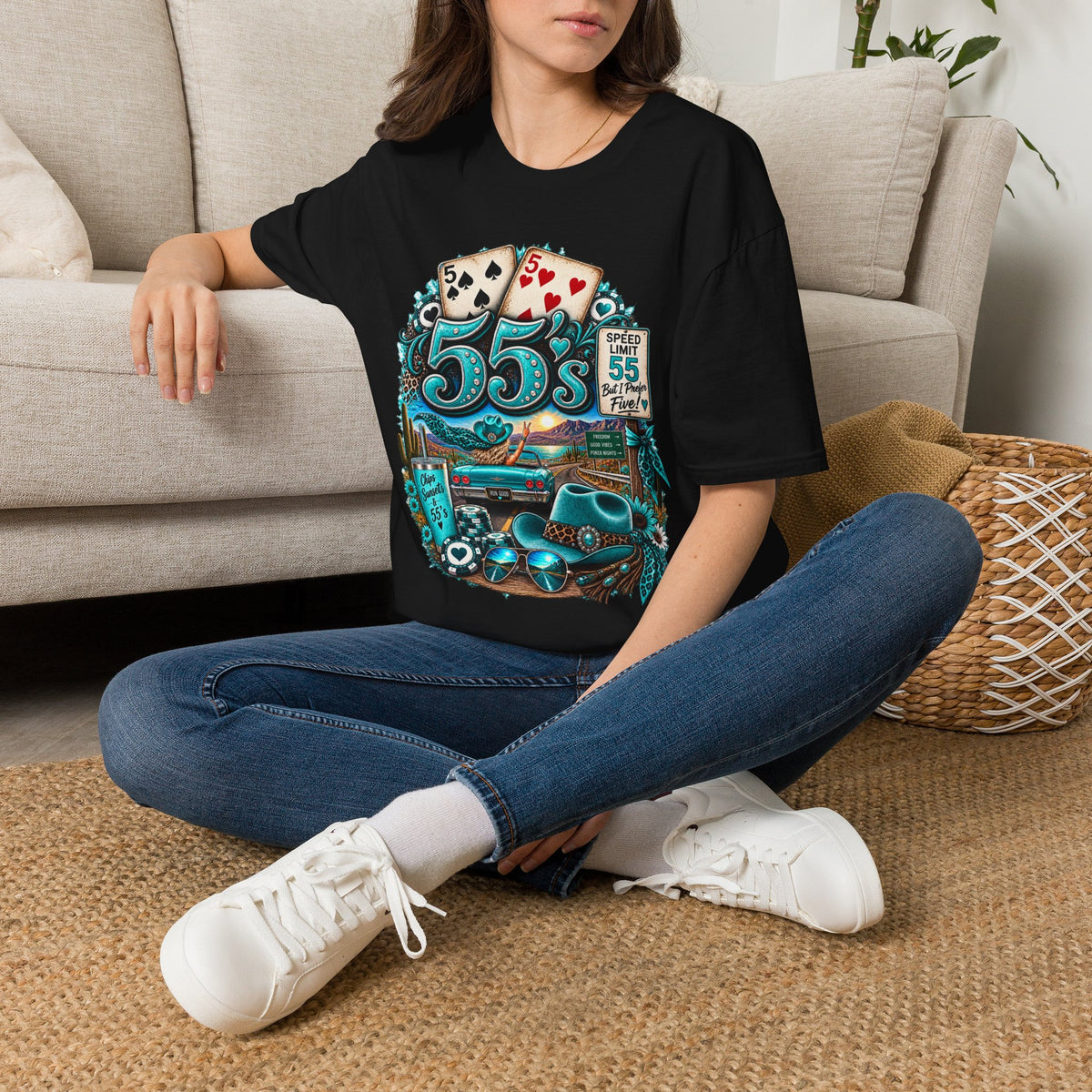 Route 55 Retro Desert Cruise T-Shirt