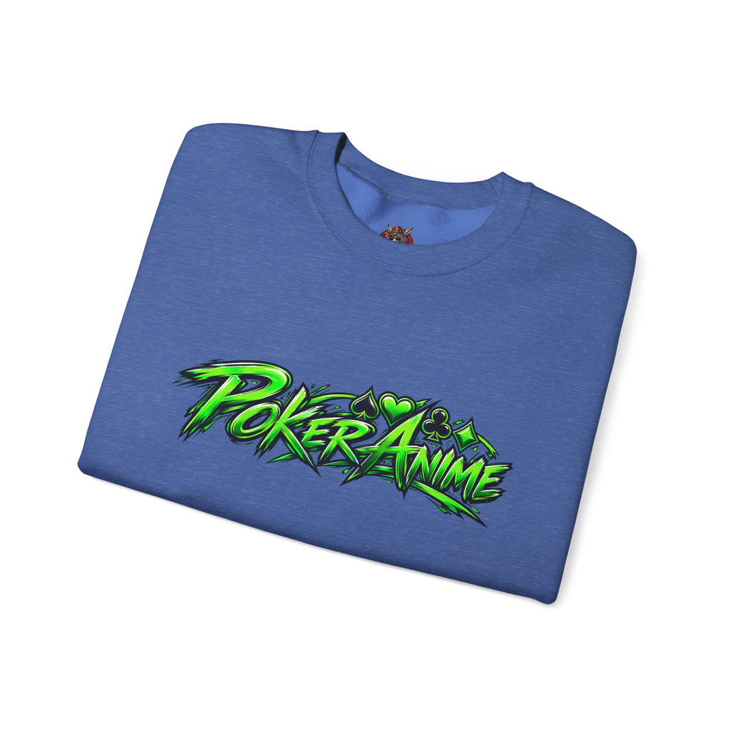 Poker Anime Check Raise Crewneck Sweatshirt