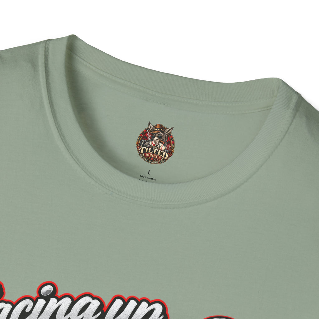 Lacing Up My Kicks Graphic T-Shirt — Sneakerhead/Poker Style Tee