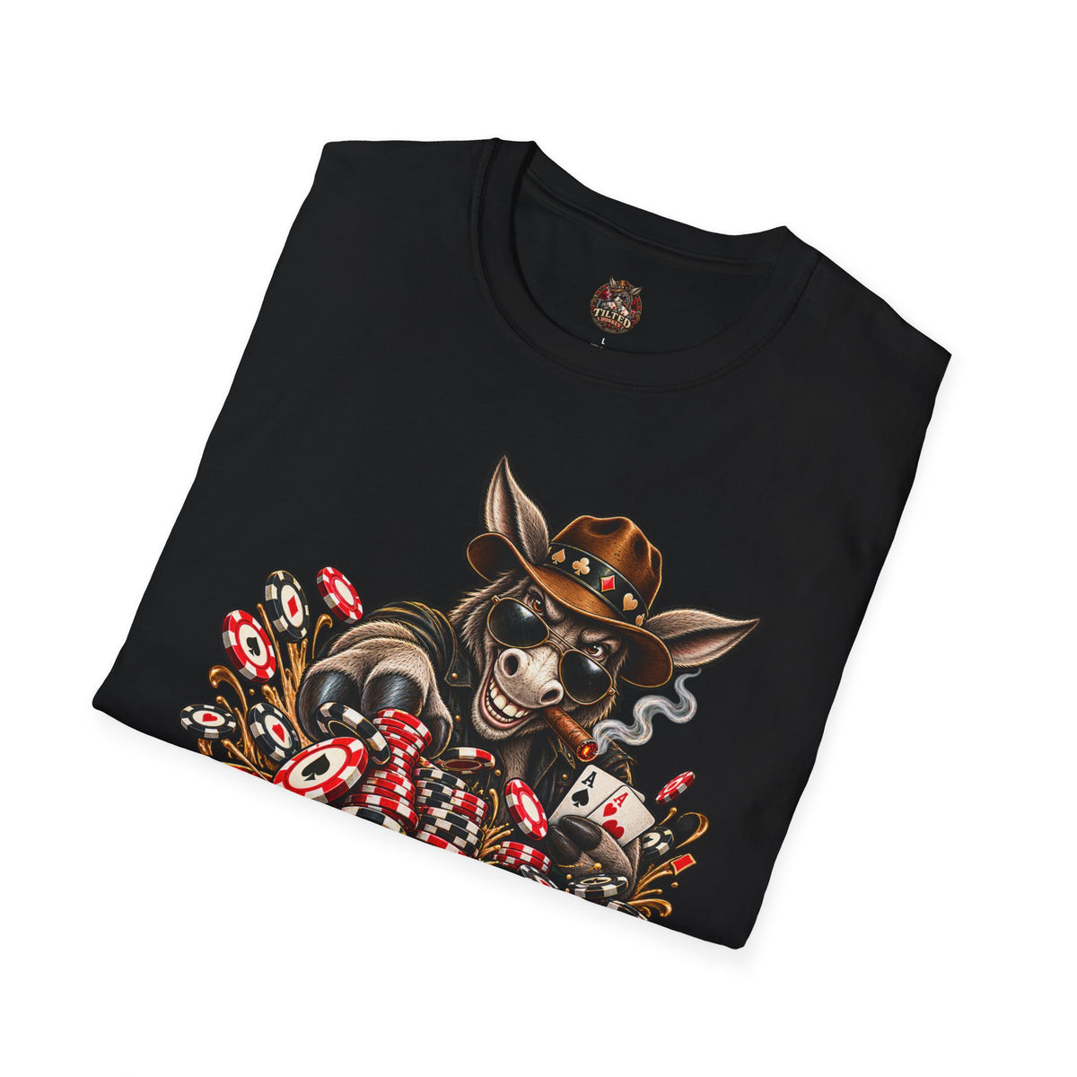 Donk Your Chips T-Shirt — Poker Fans