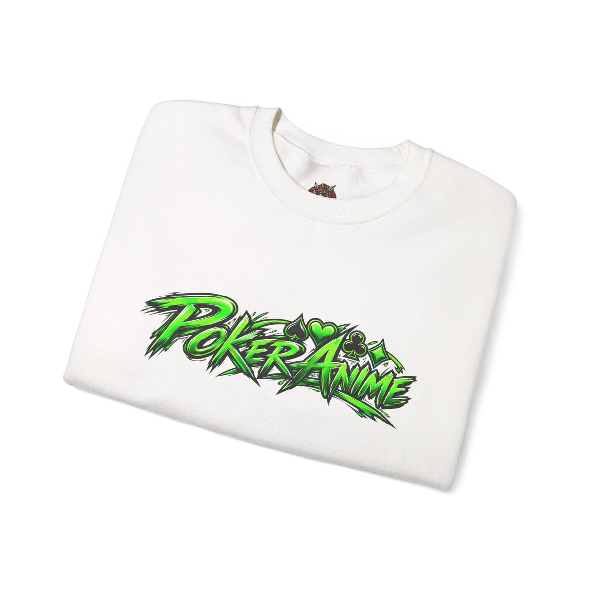 Poker Anime Check Raise Crewneck Sweatshirt