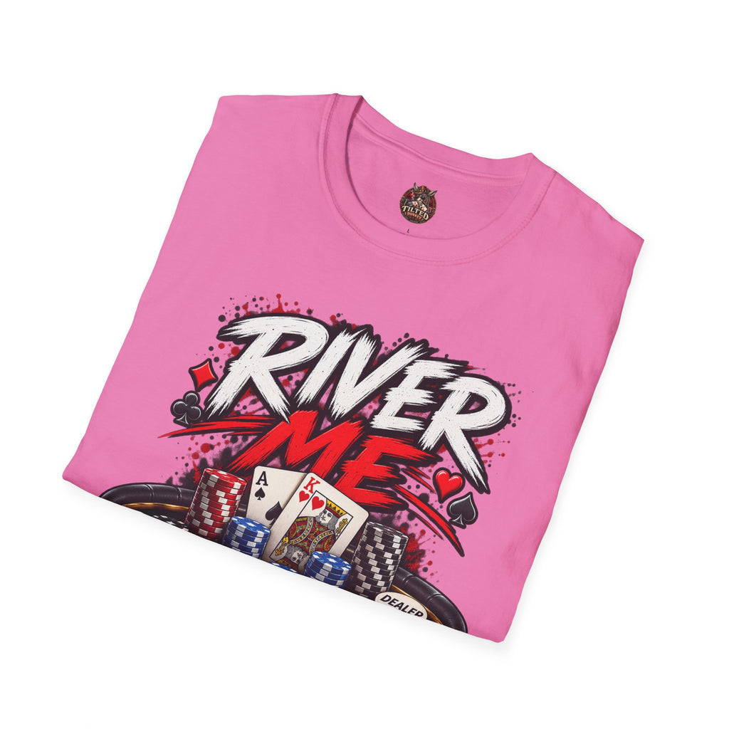 River Me Poker T-Shirt — Retro Graphic Tee