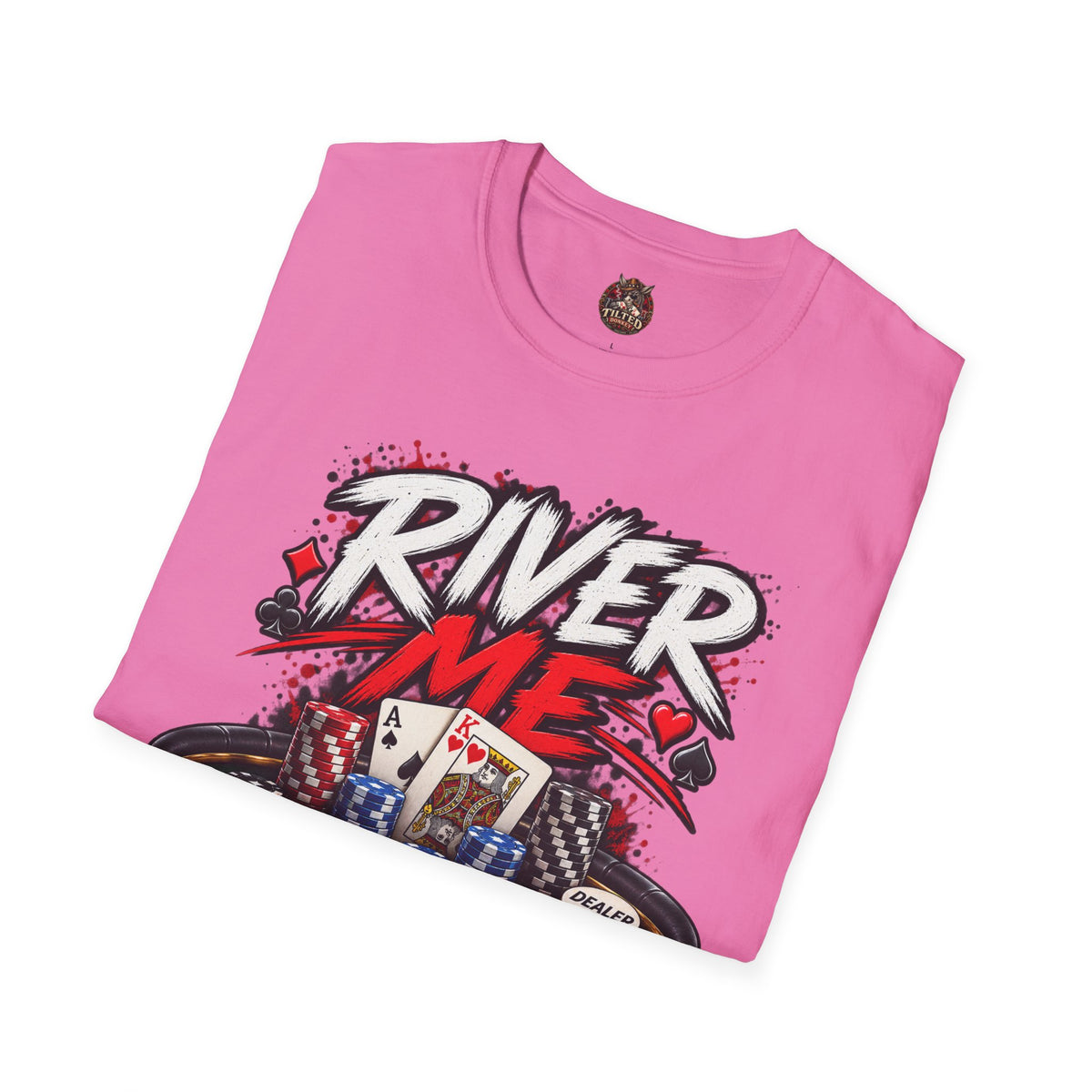 River Me Poker T-Shirt — Retro Graphic Tee
