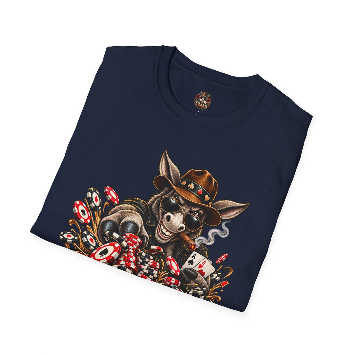 Donk Your Chips T-Shirt — Poker Fans