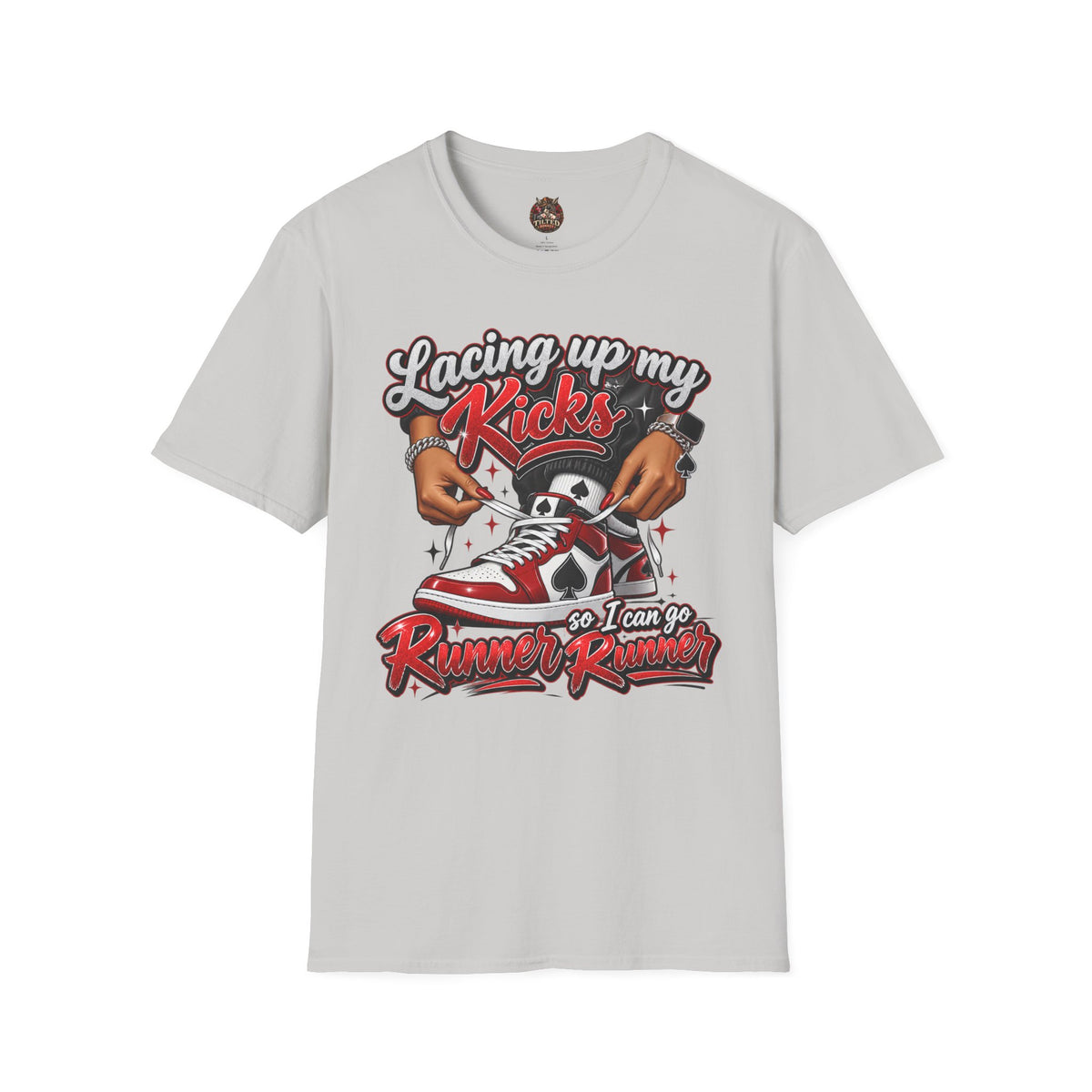 Sneakerhead T-Shirt — "Lacing Up My Kicks" Graphic Tee