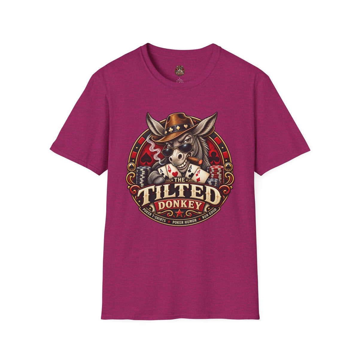 Tilted Donkey Logo T-Shirt
