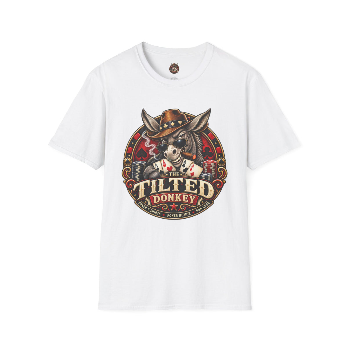 Tilted Donkey Logo T-Shirt