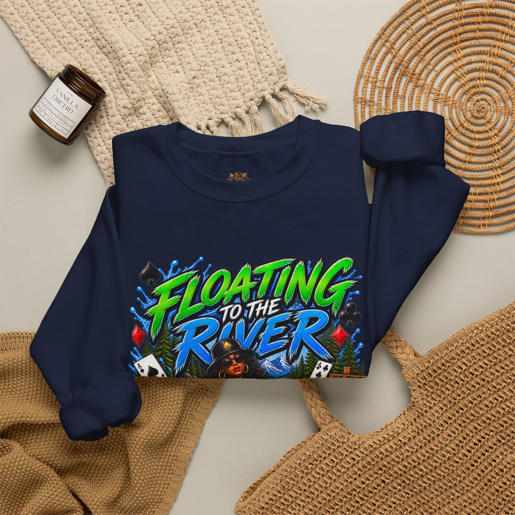 "Floating to the River Sweatshirt"