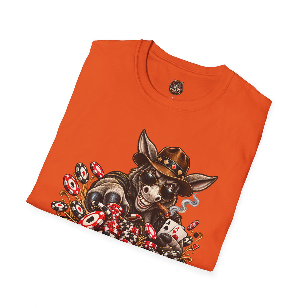 Donk Your Chips T-Shirt — Poker Fans