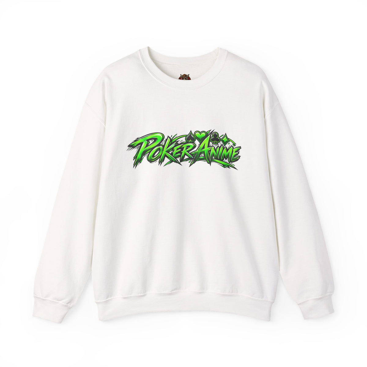 Poker Anime Check Raise Crewneck Sweatshirt