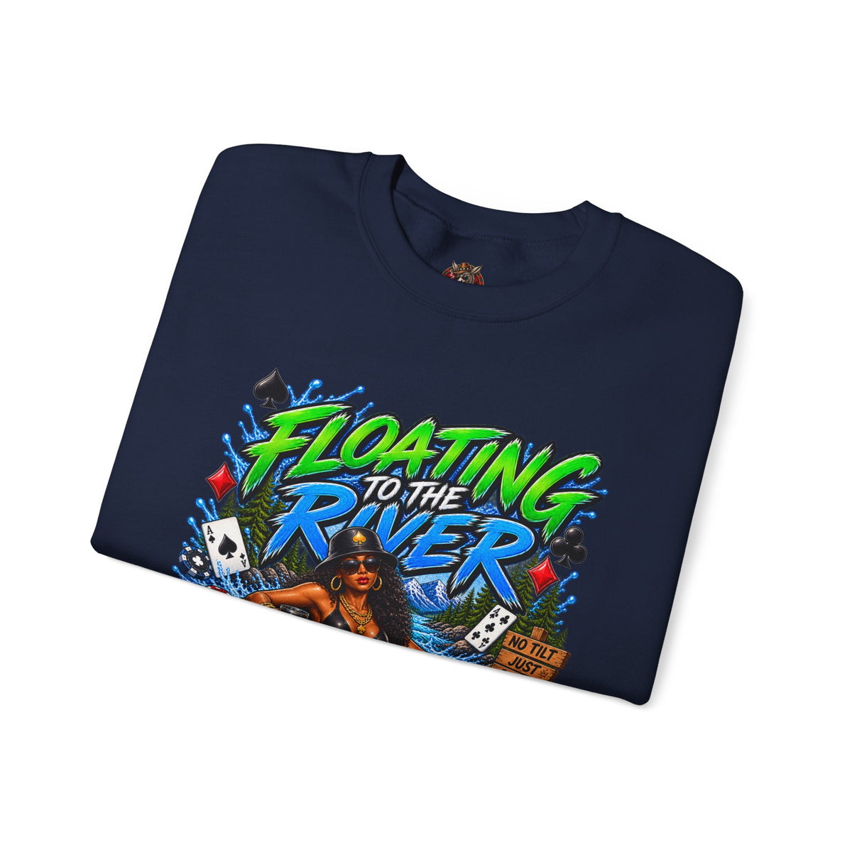 "Floating to the River Sweatshirt"