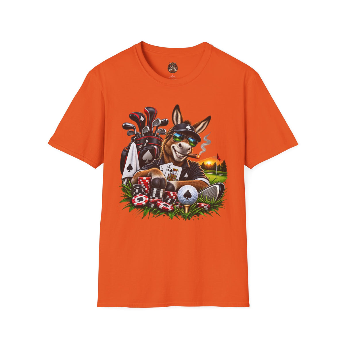 Donkey Poker Night T-Shirt — Funny Poker Tee
