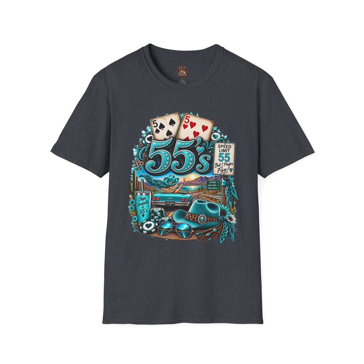 Route 55 Retro Desert Cruise T-Shirt