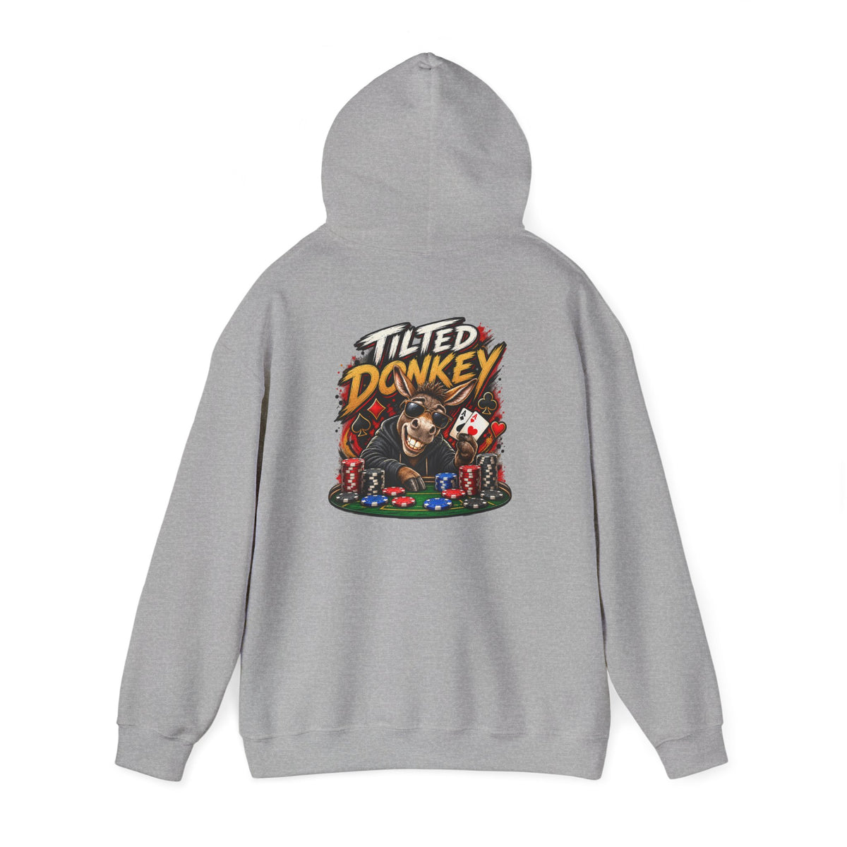 Titled Donkey Poker Hoodie Sweatshirt