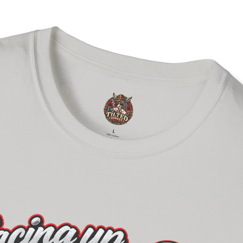 Lacing Up My Kicks Graphic T-Shirt — Sneakerhead/Poker Style Tee
