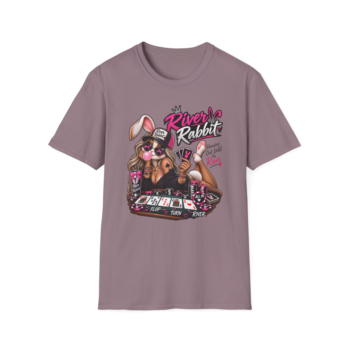 River Rabbit Poker Graphic Tee – "River Rabbit"