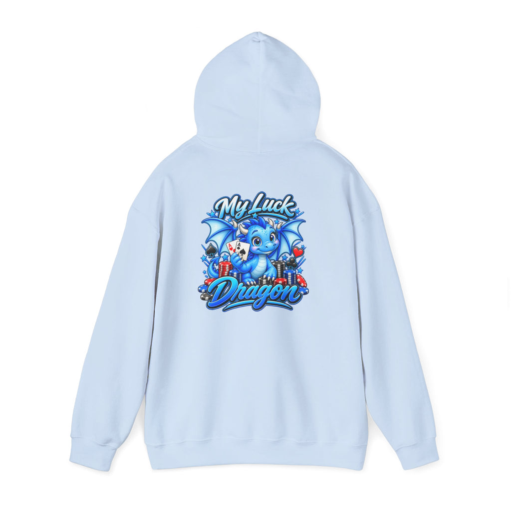 My Luck Dragon Poker Hooded Sweatshirt