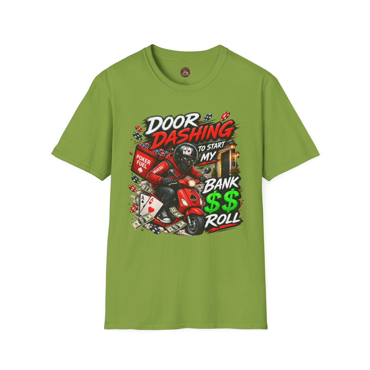 Poker Door Dashing T-Shirt