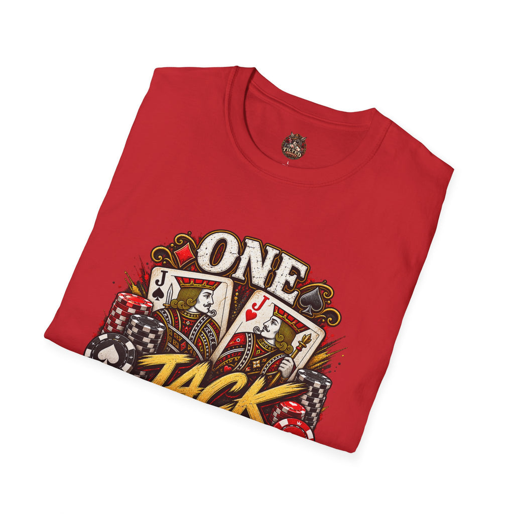 One Jack Off T-Shirt — Poker Graphic Tee