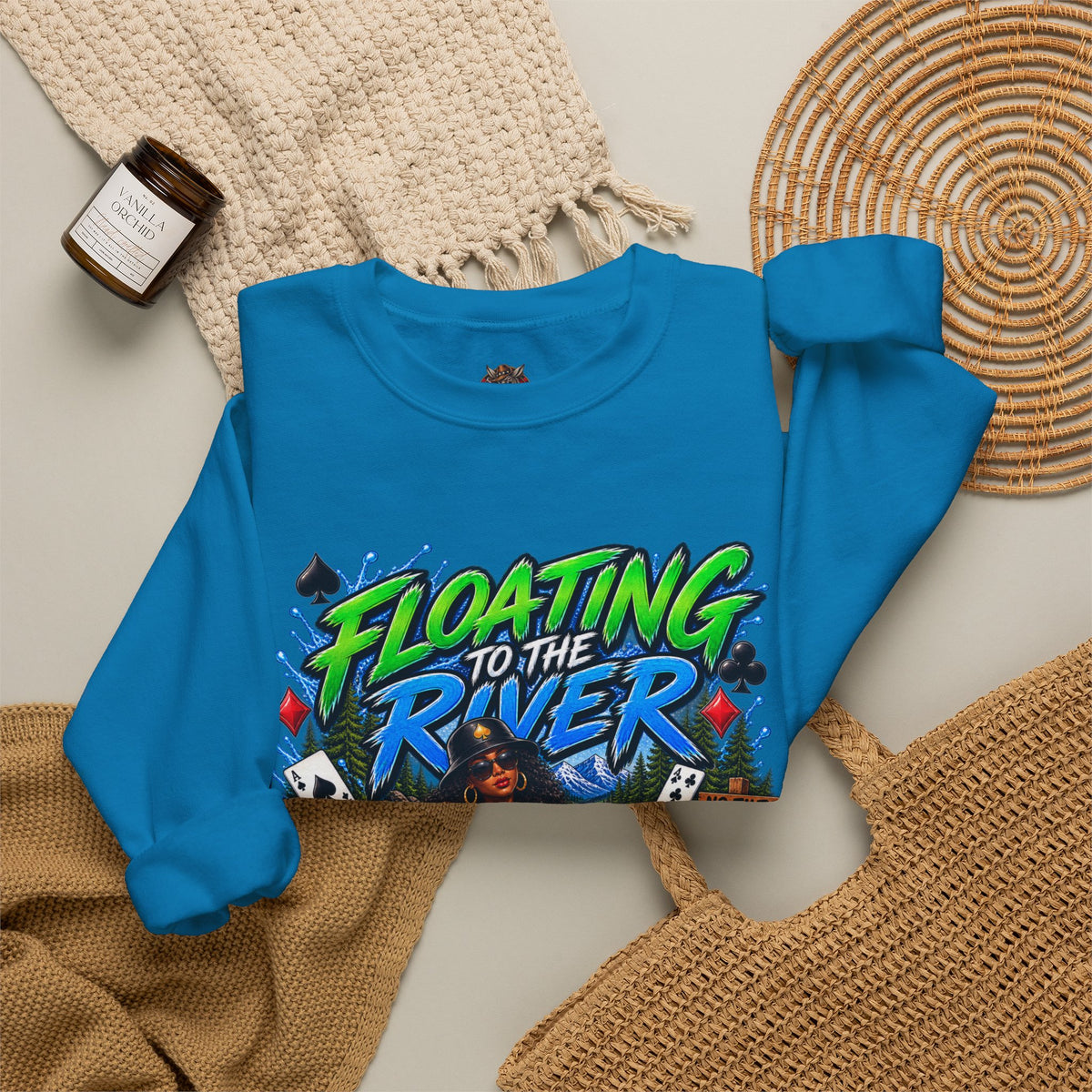 "Floating to the River Sweatshirt"