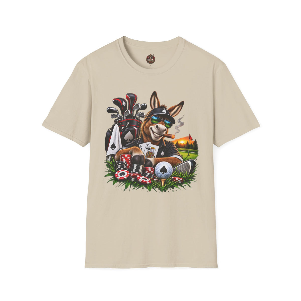 Donkey Poker Night T-Shirt — Funny Poker Tee
