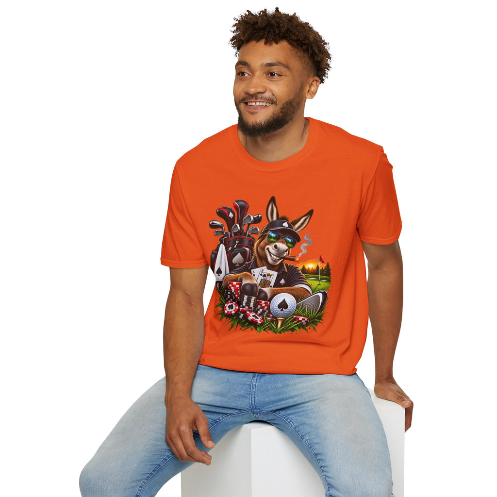 Donkey Poker Night T-Shirt — Funny Poker Tee