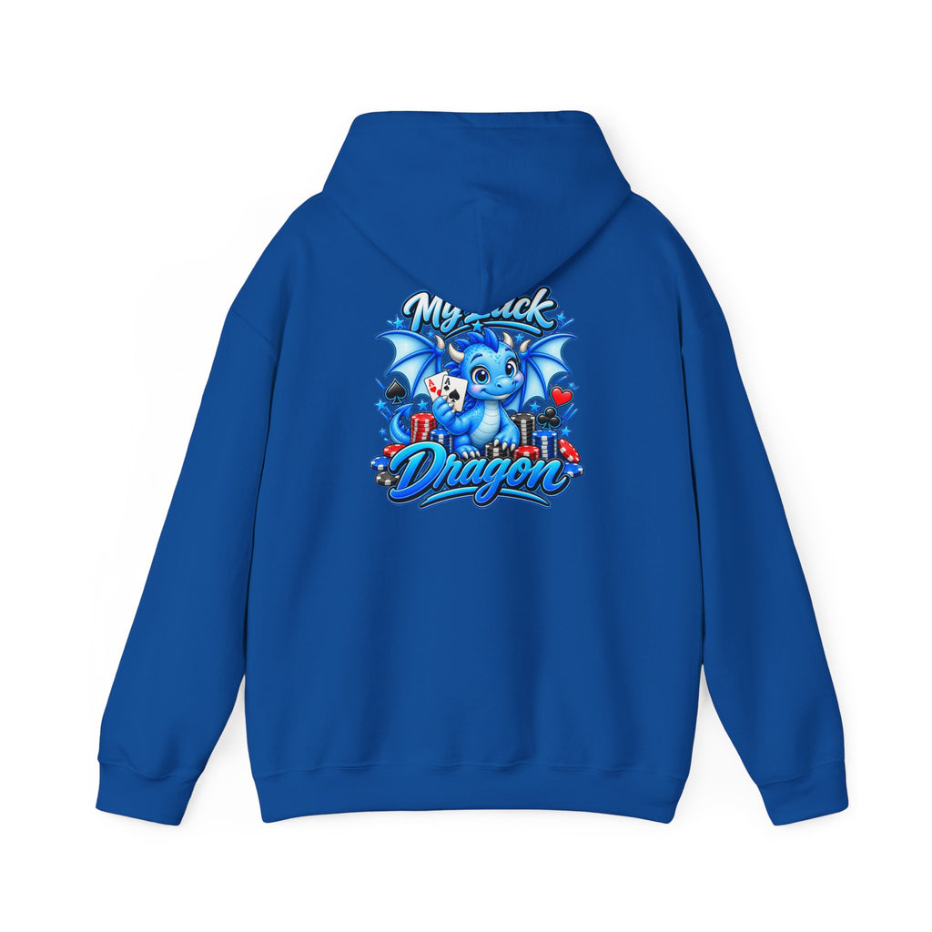 My Luck Dragon Poker Hooded Sweatshirt