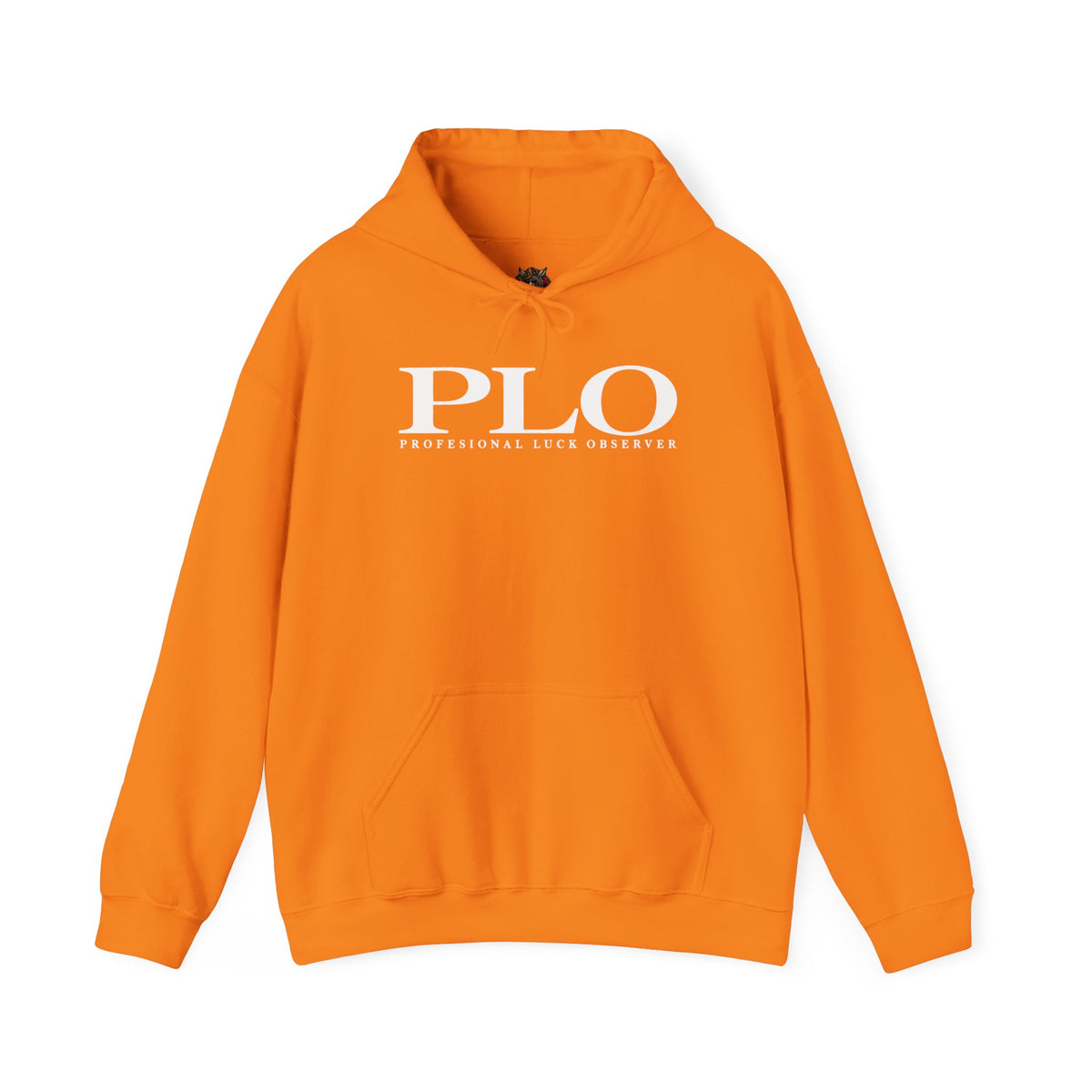 P.L.O. Pot-Limit Omaha Graphic Hooded Sweatshirt-"Professional Luck Observer"