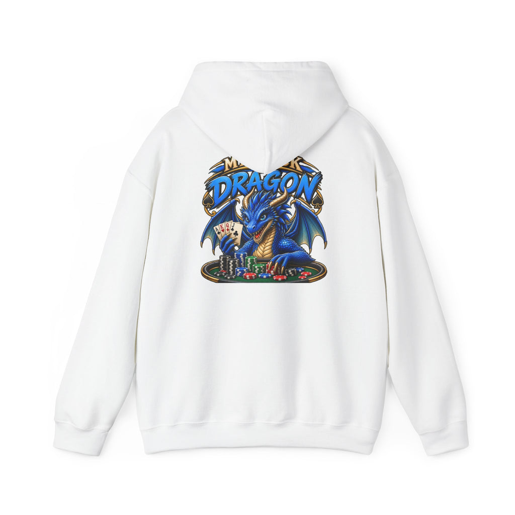 Dragon Poker Graphic Hoodie — “My luck dragon is strong”