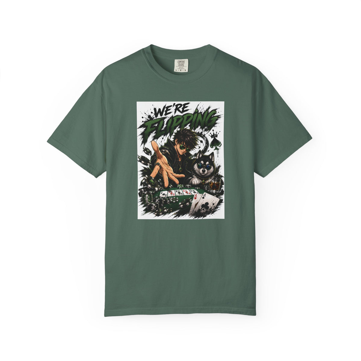 Poker Anime T-shirt