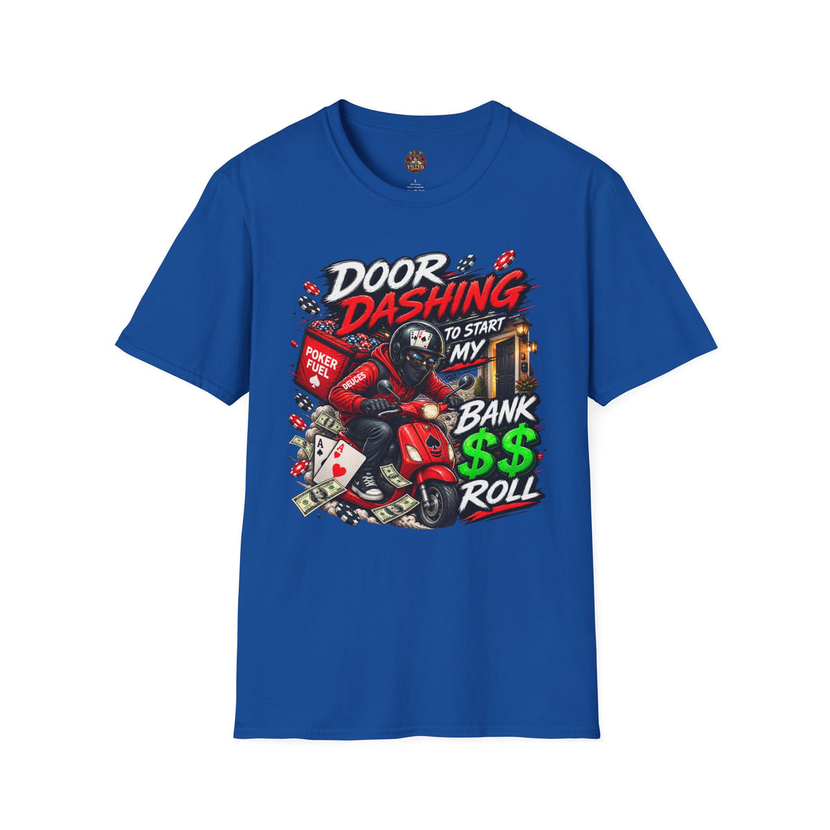 Poker Door Dashing T-Shirt