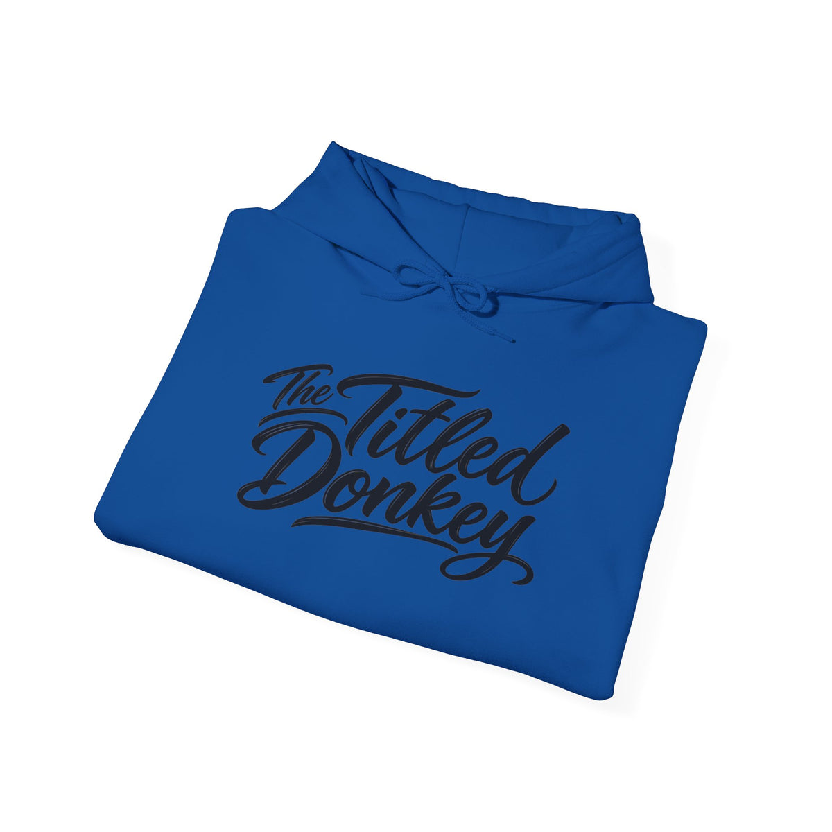 The Titled Donkey Hoodie — Retro Poker Graphic Pullover