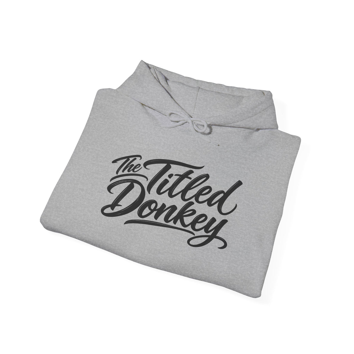 The Titled Donkey Hoodie — Retro Poker Graphic Pullover
