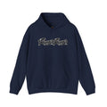 Runner Runner Graphic Hoodie — Vintage Script Poker Street-Art Back