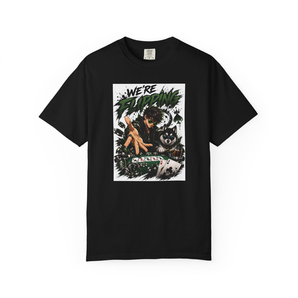 Poker Anime T-shirt