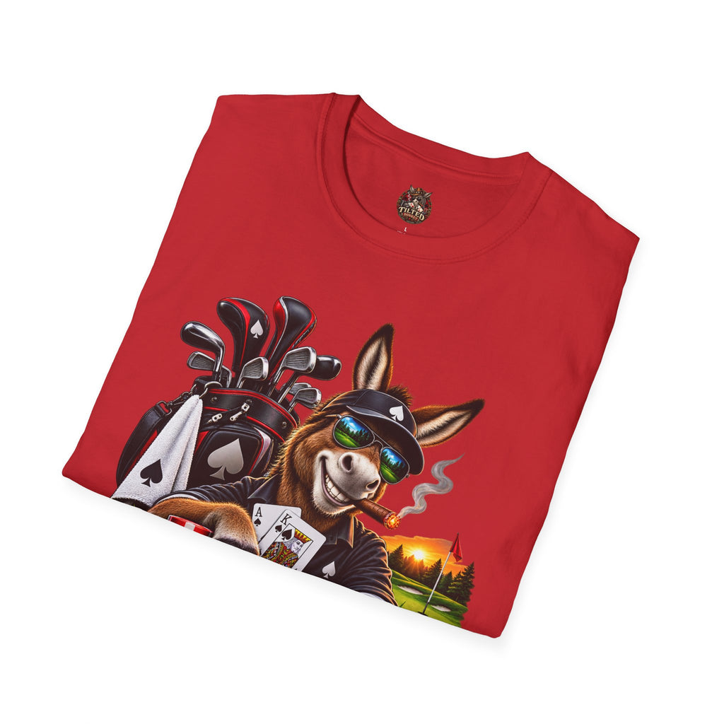 Donkey Poker Night T-Shirt — Funny Poker Tee