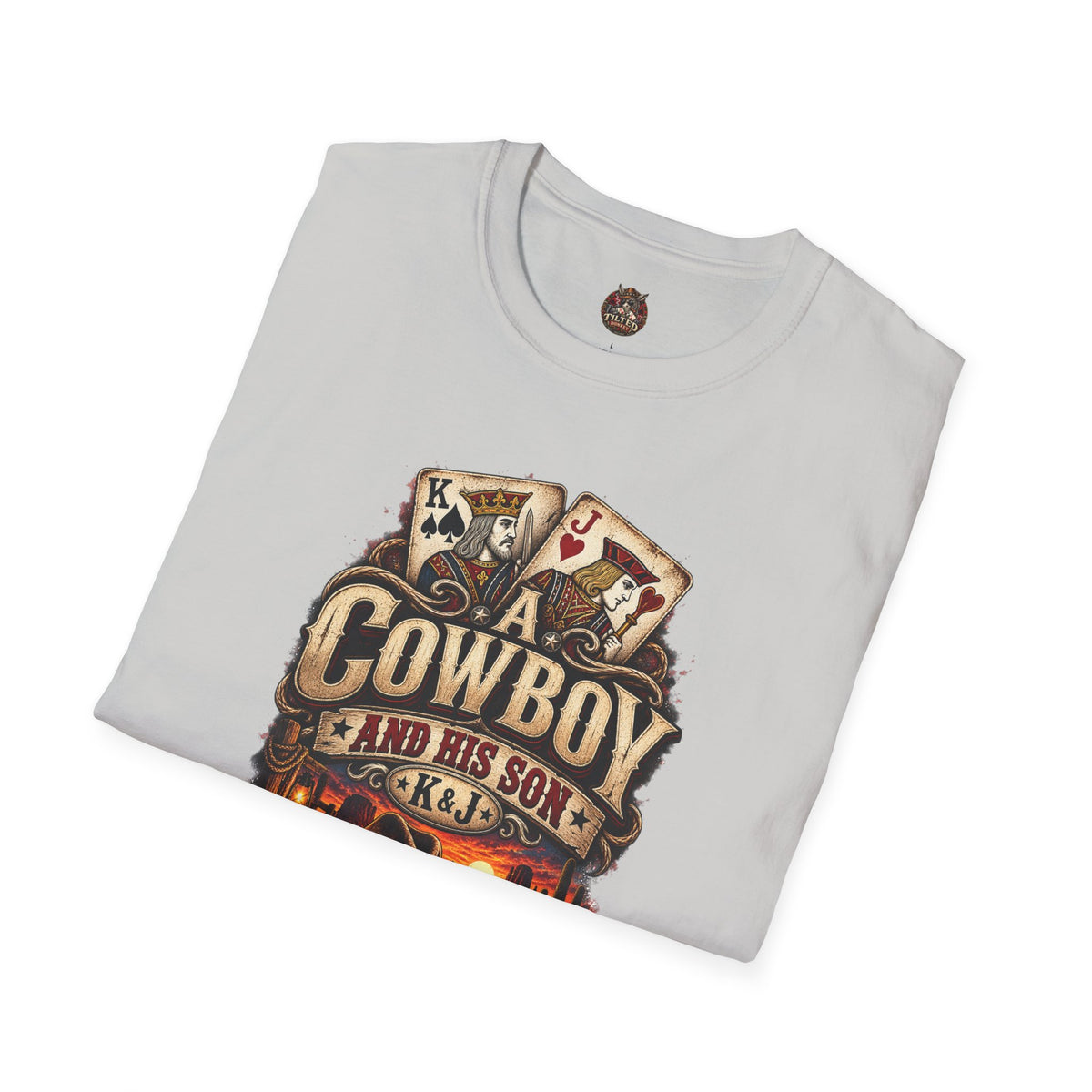 Cowboy & Son T-Shirt – Western Poker