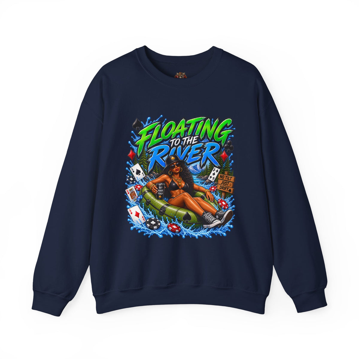 "Floating to the River Sweatshirt"