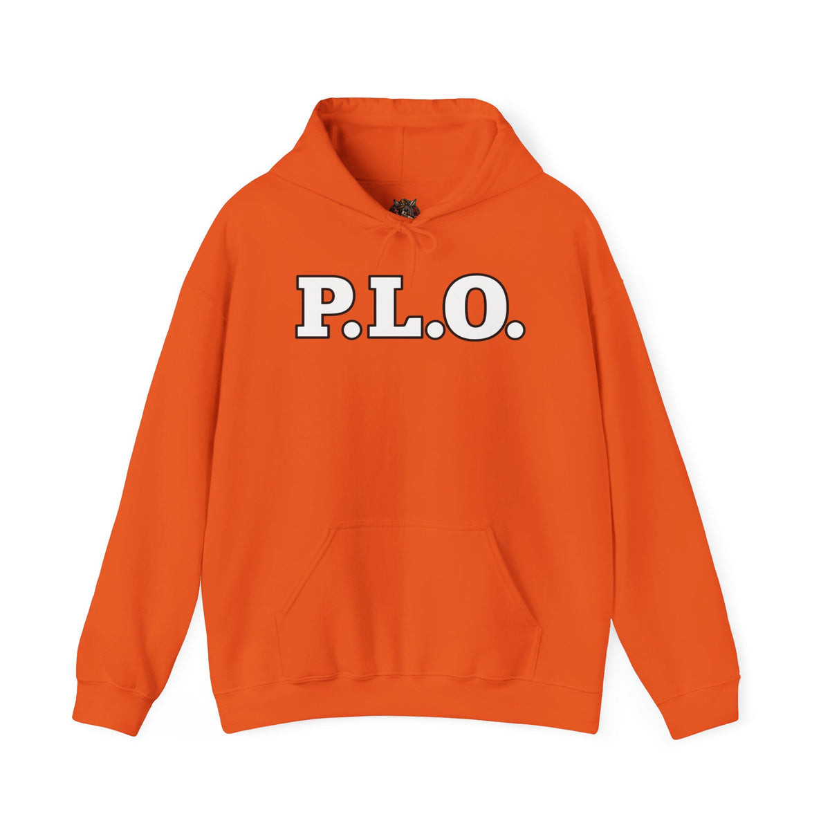 P.L.O. Poker Night Hoodie — Vintage Old-head Graphic Hooded Sweatshirt