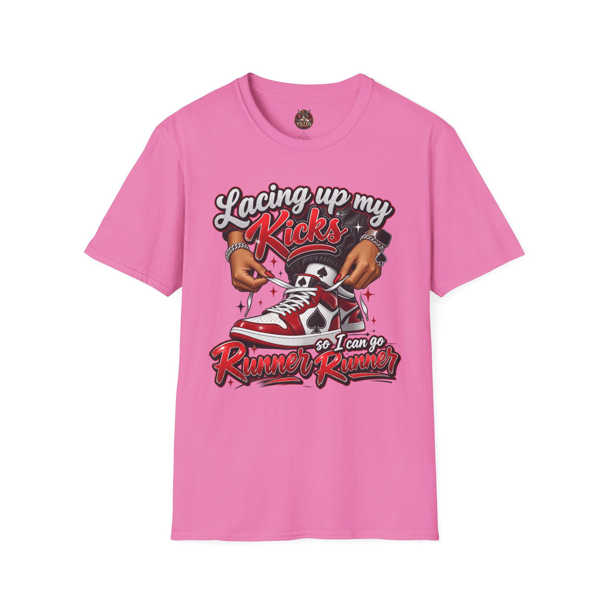 Sneakerhead T-Shirt — "Lacing Up My Kicks" Graphic Tee