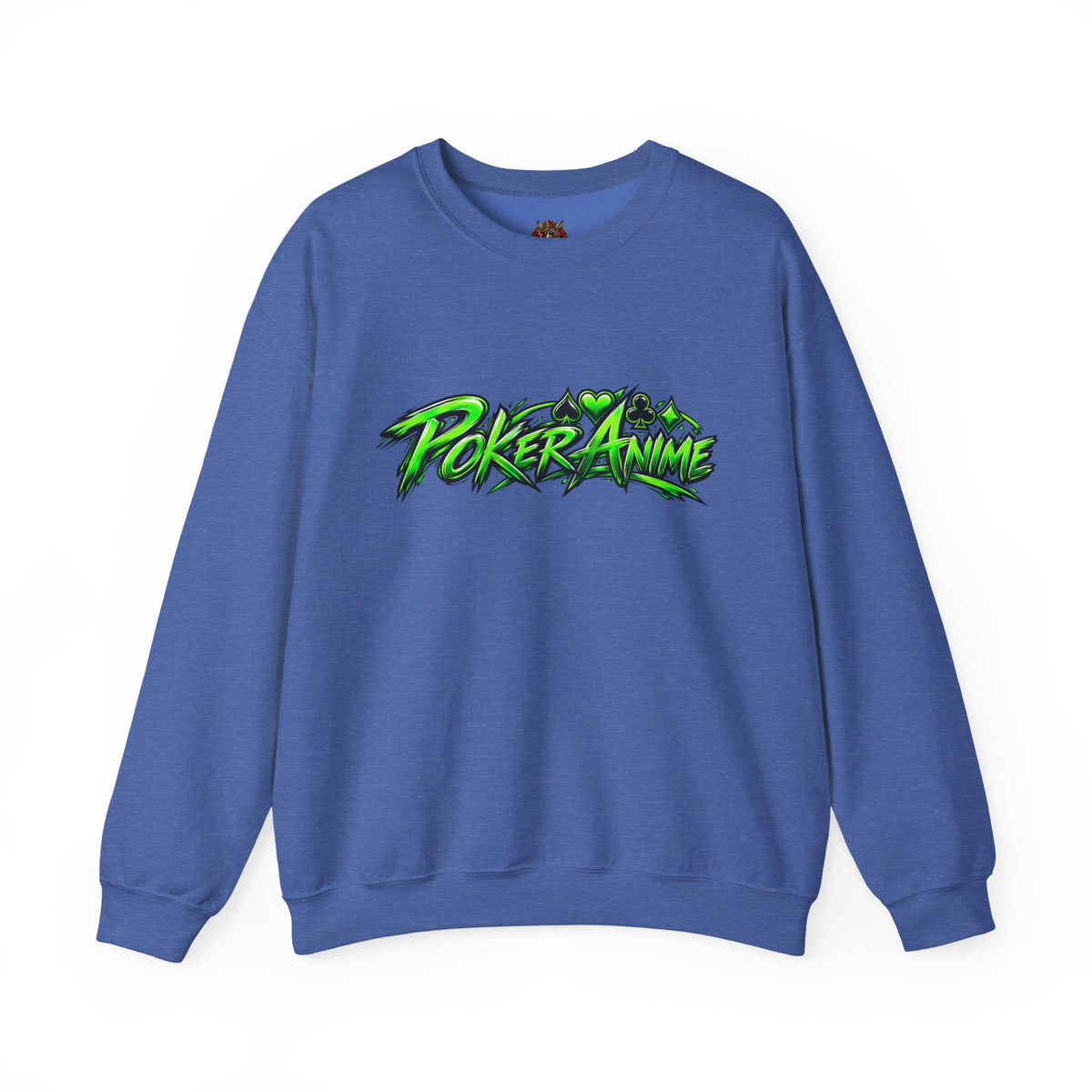 Poker Anime Check Raise Crewneck Sweatshirt