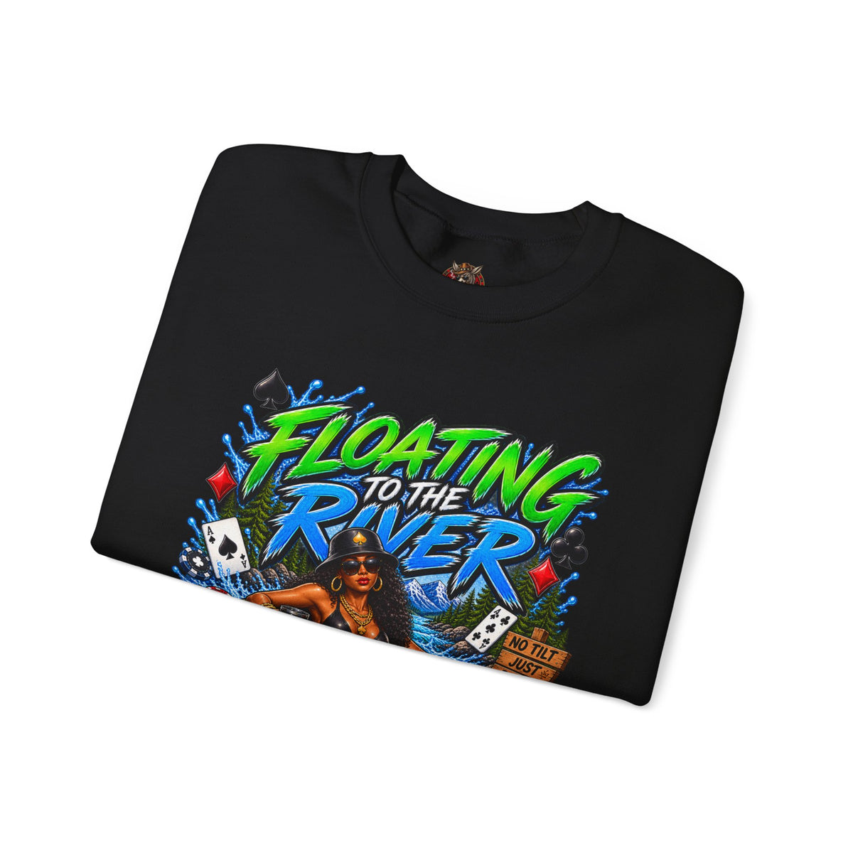 "Floating to the River Sweatshirt"