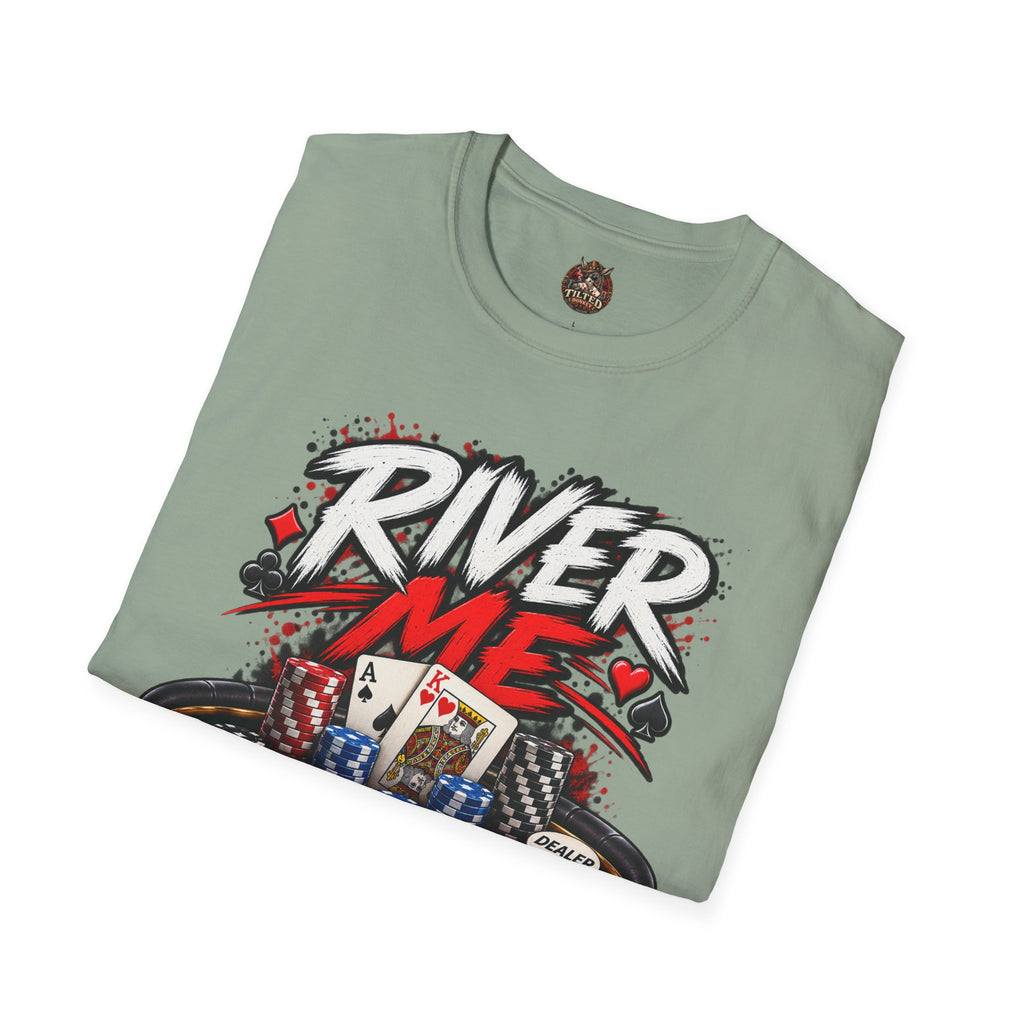 River Me Poker T-Shirt — Retro Graphic Tee
