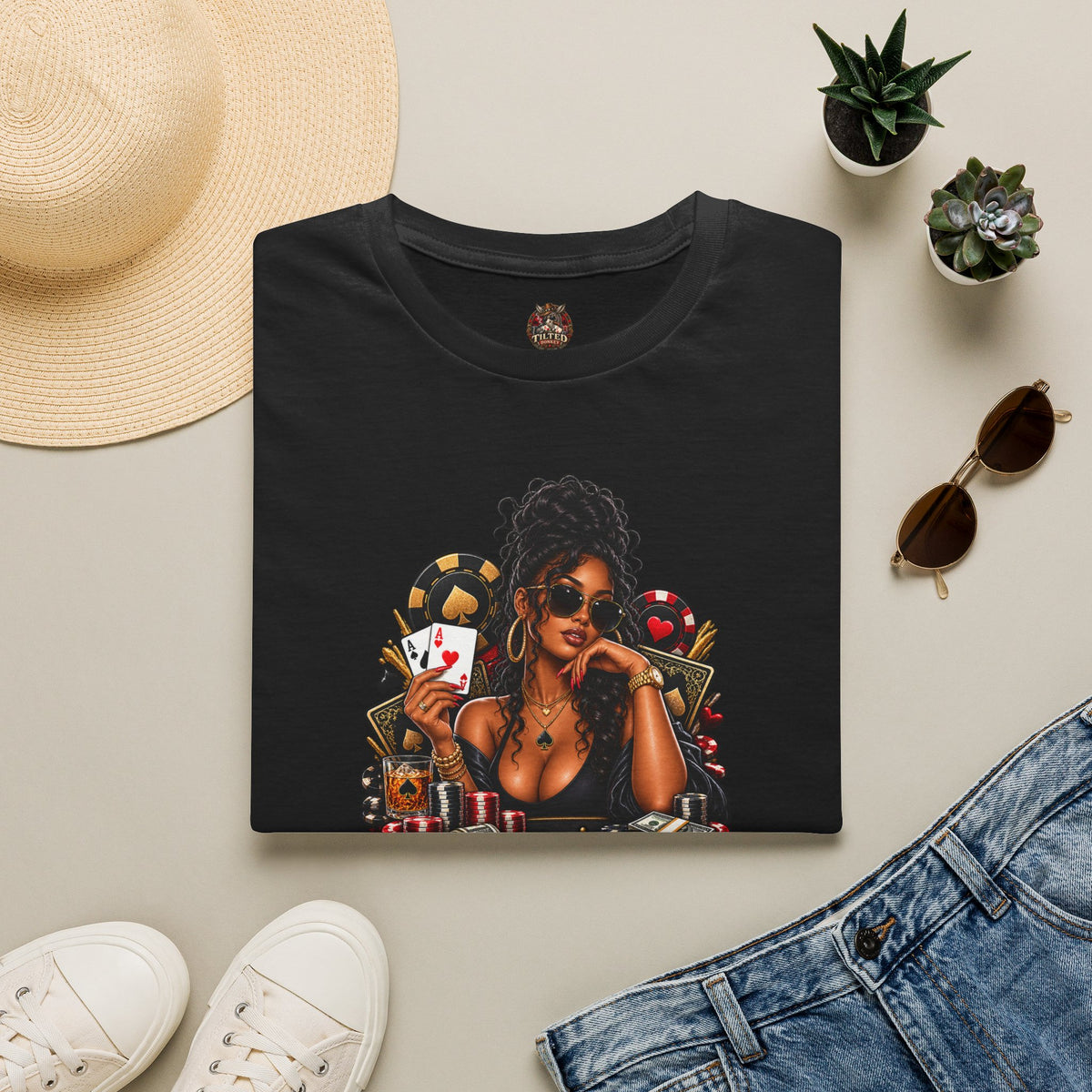 Call Me Poker T‑Shirt