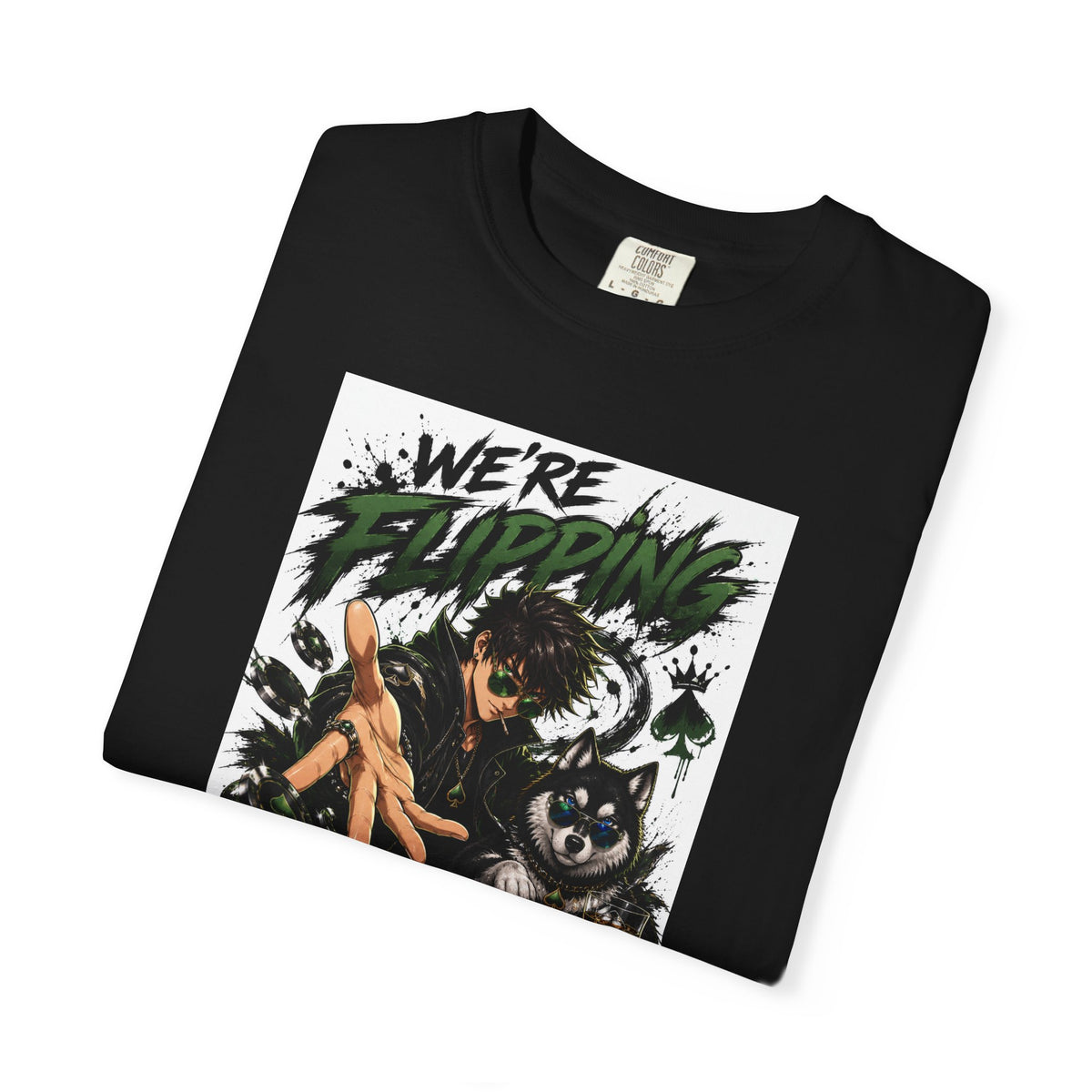 Poker Anime T-shirt