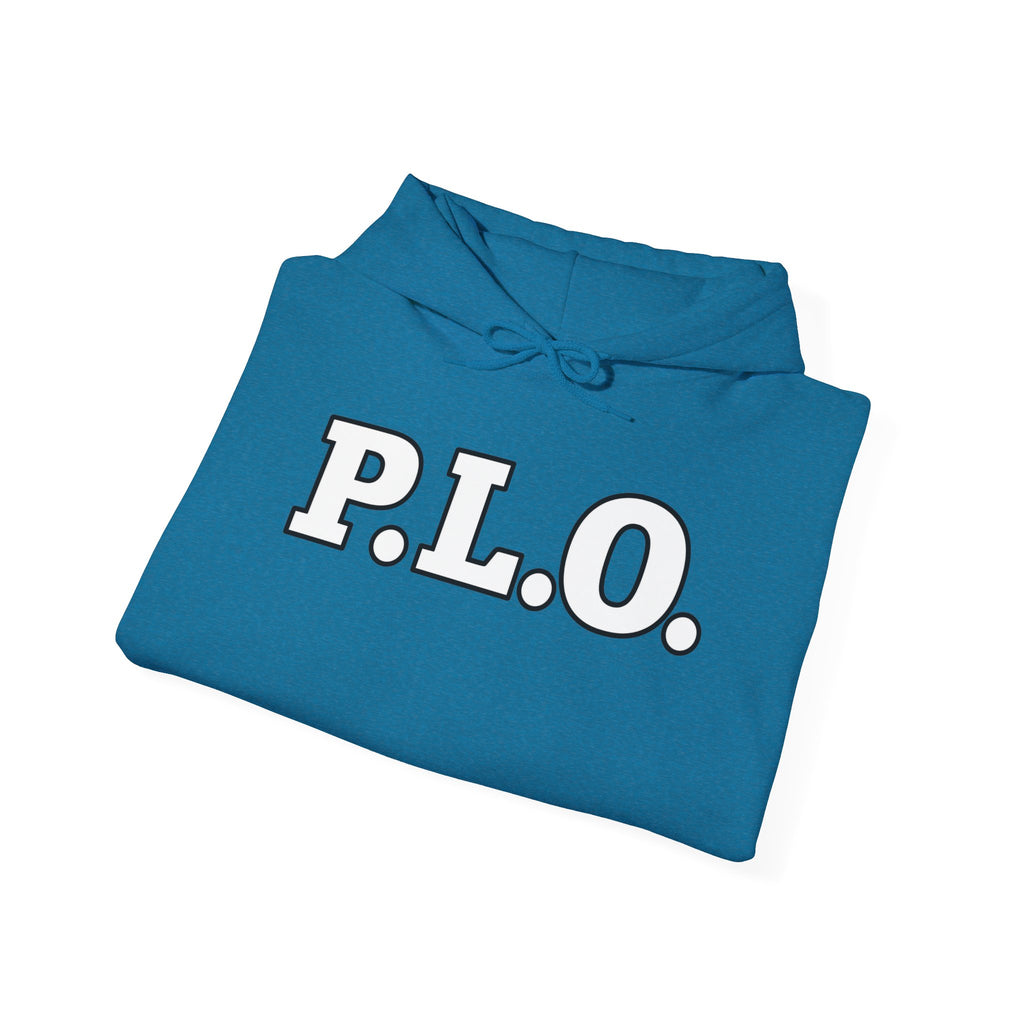 P.L.O. Poker Night Hoodie — Vintage Old-head Graphic Hooded Sweatshirt