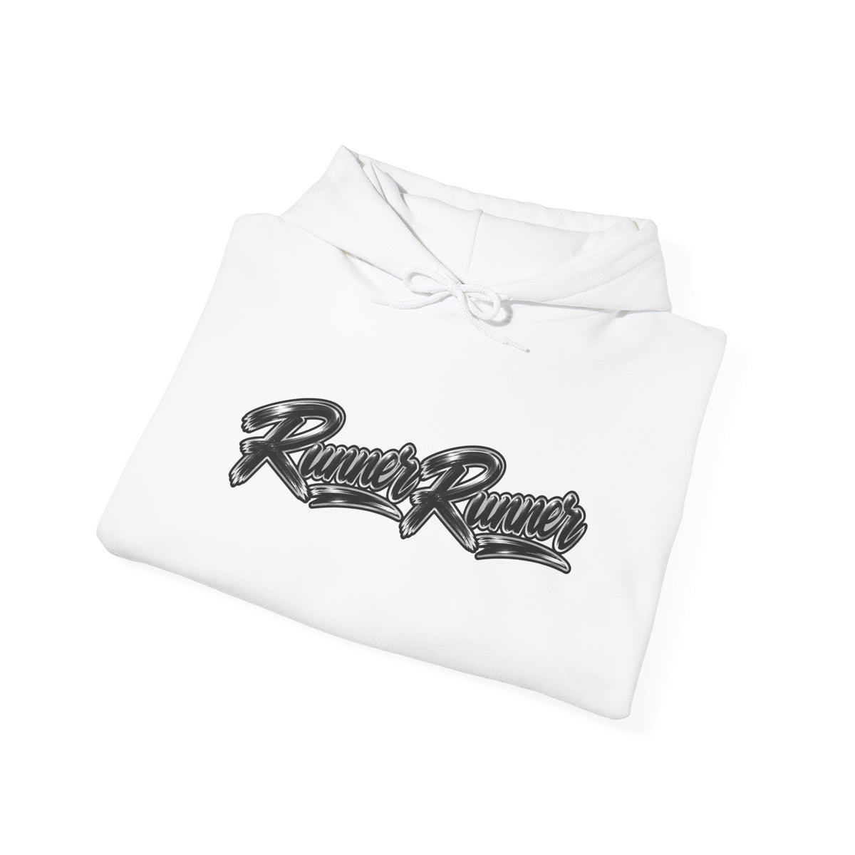 Poker-Inspired Streetwear Lace-up Graphic Hoodie